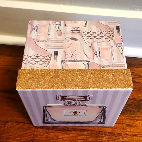 ⭐️Girly Sparkle Decorative Storage Box - Picture 2 of 5
